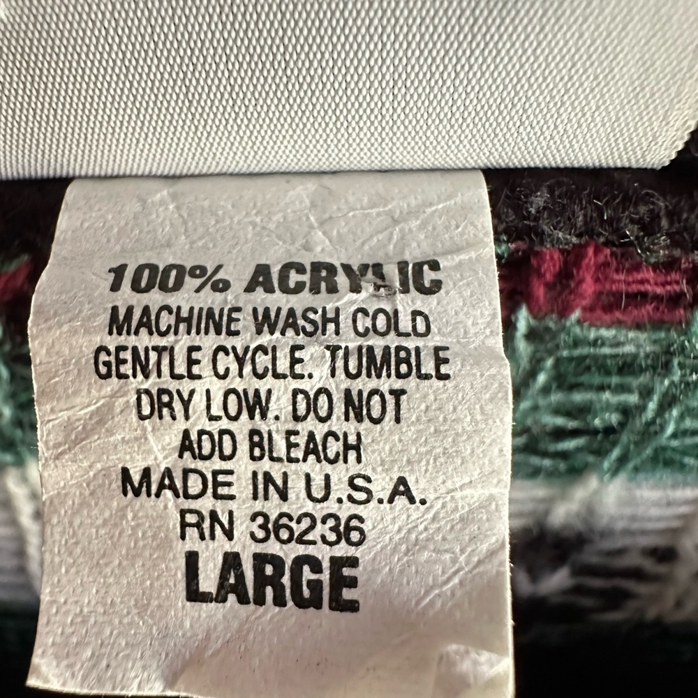 Vintage Classic Elements Rose Pattern Sweater - image 3